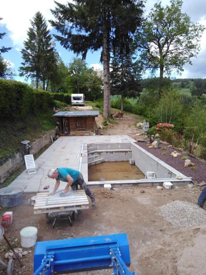 La Mazille , Cossy Vakantiestudio Met Zwembad In Zuid-Bourgogne Anglure-sous-Dun Exterior photo
